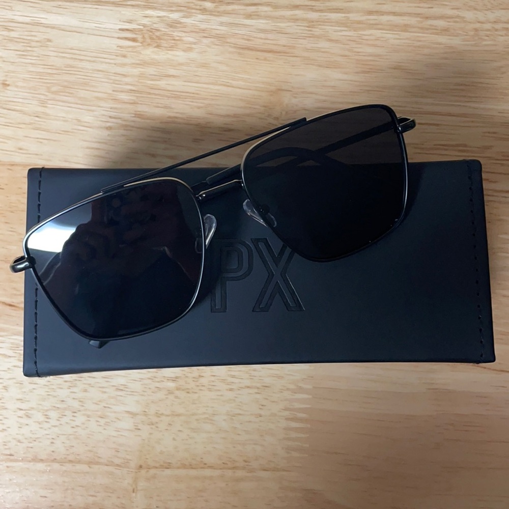 NIB PX Polarized Aviator Glasses